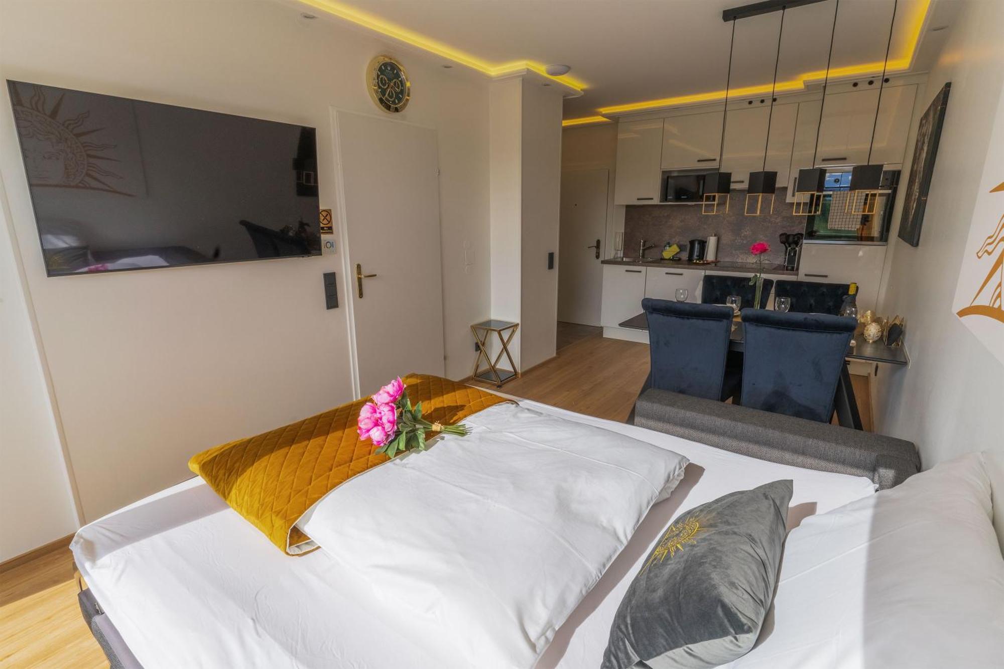Ct-Gold Penthouse Bodensdorf Amatera Privater Seezugang Hallenbad, Skiarena Gerlitzen エクステリア 写真